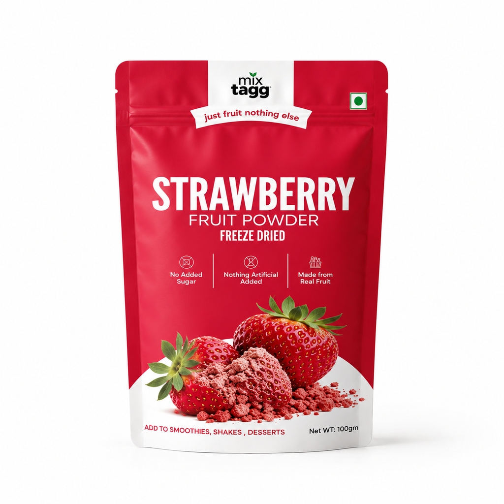 Freeze Dried Strawberry Powder (100g)
